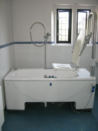 High end special needs bath